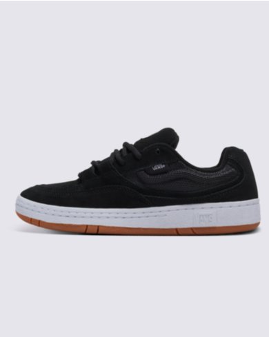 Speed LS Shoe in Black/True White | Vans