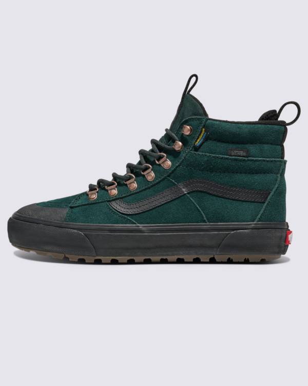 MTE Sk8-Hi Waterproof Insulated Shoe in green.