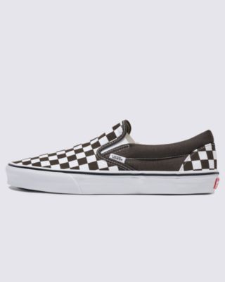 Vans | Classic Checkerboard Slip-On Black/Black Shoe | Vans