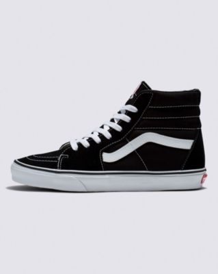 Vans Sk8-hi Shoes (black/black/whi) Unisex White, Size 2.5