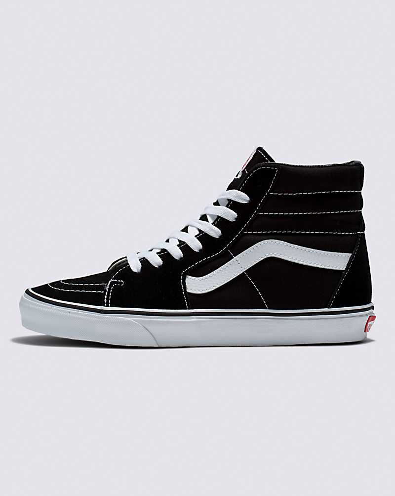Vans Sk8-Hi Black/Black/White Classics Shoe