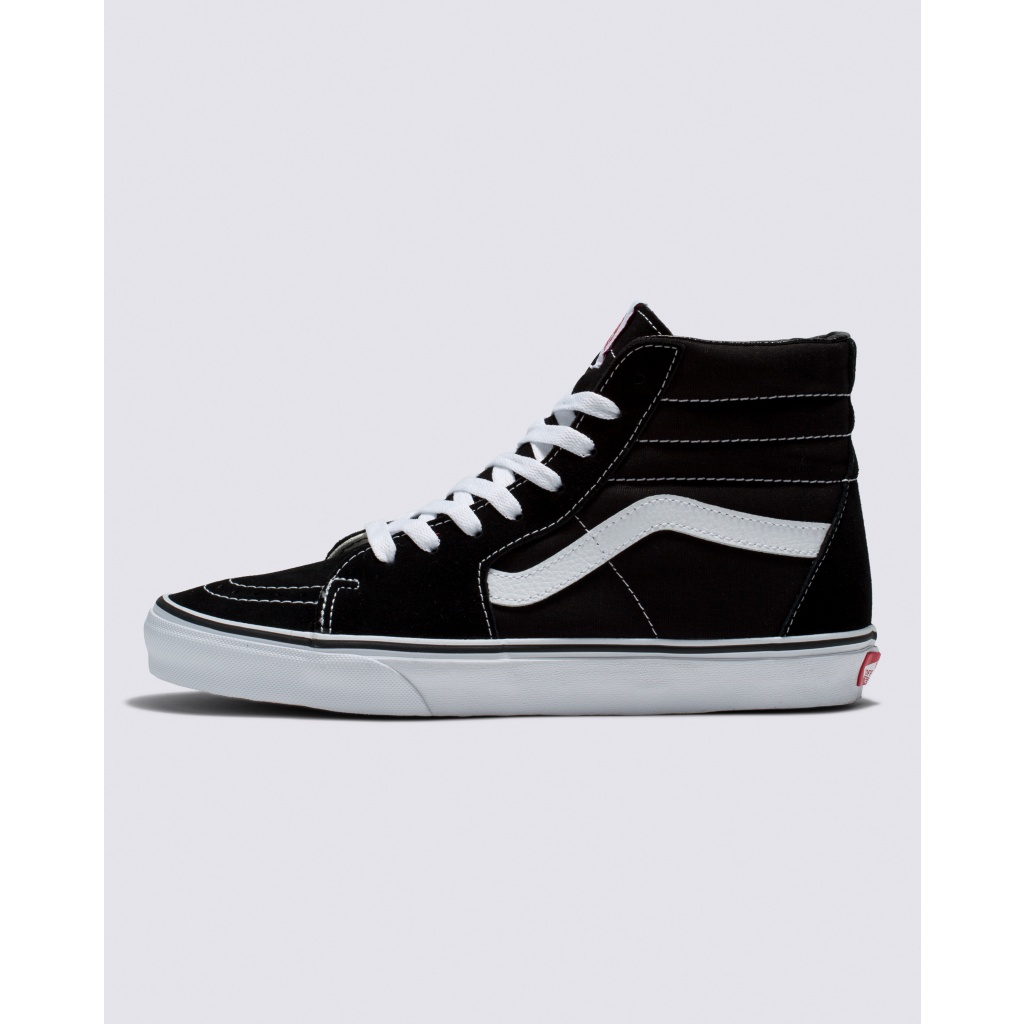 Vans | Sk8-Hi Black/Black/White Classics Shoe
