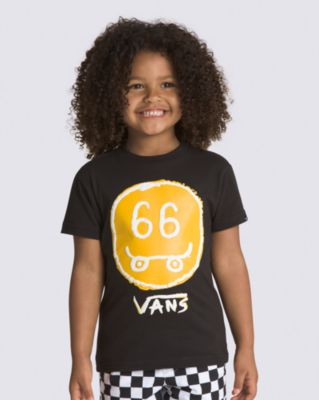 Vans Little Kids 66 Smiles T-shirt(black)
