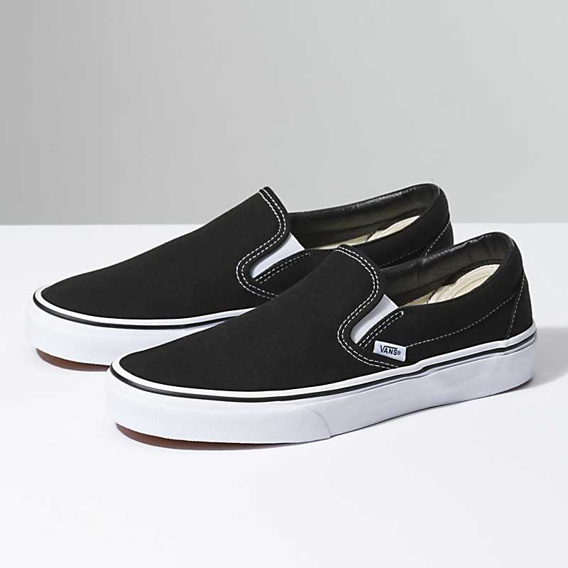 Vans | Classic Slip-On Black Classics Shoe