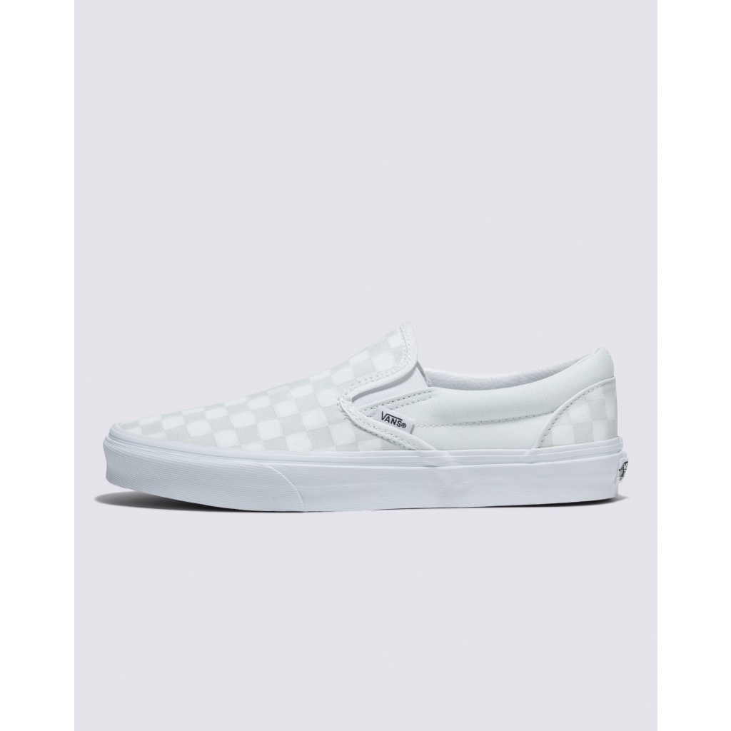 VANS Slip-On shoes without laces (checkerboard) black & white
