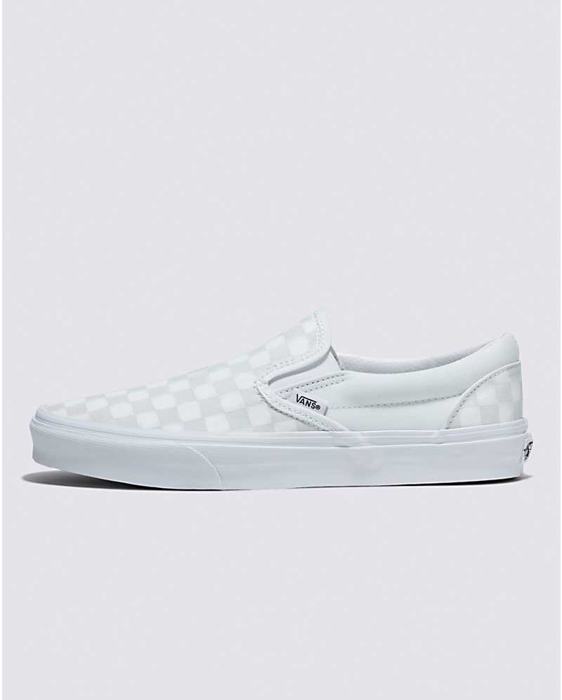 Beperken Buiten adem Polair Vans | Classic Checkerboard Slip-On True White/True White Classics Shoe