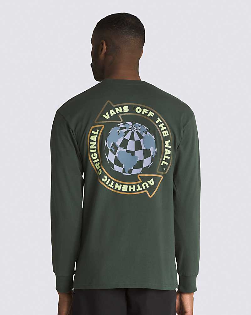 Globe Circle Long Sleeve T-Shirt