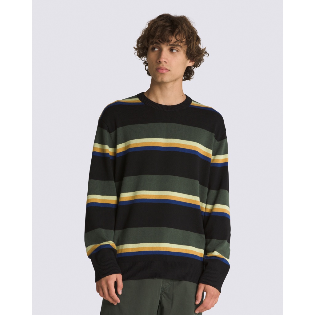 Tacuba Stripe Crew Sweater