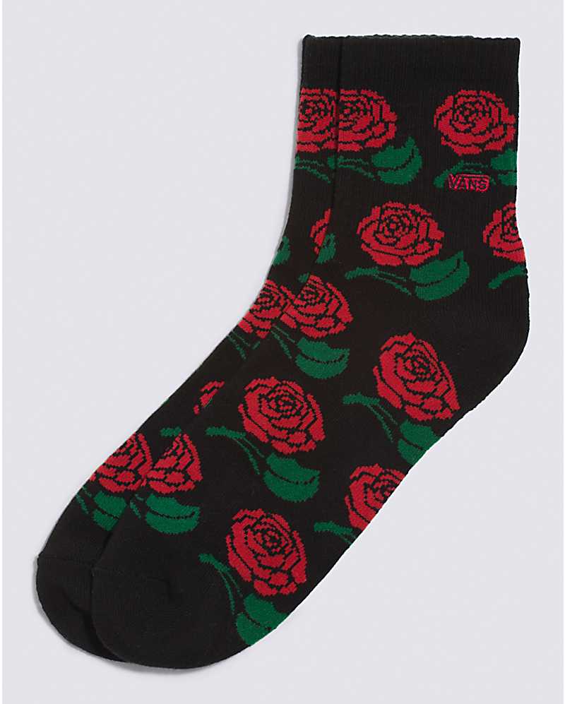 Roses Half Crew Sock