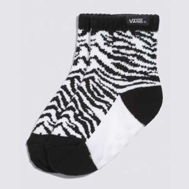 Infant Zebra Daze Crew Sock Size 12-24M