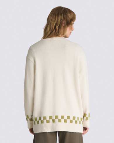 Lowcheck Cardigan Sweater