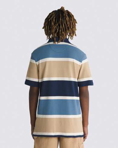 Halicrest Stripe Polo Shirt
