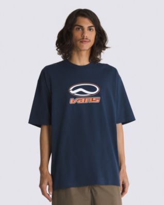 Vans Off The Wall Loose Skate Classics T-shirt(dress Blues)