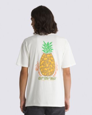 Vans Pineapple Skull T-shirt (marshmallow) Herren Weiß