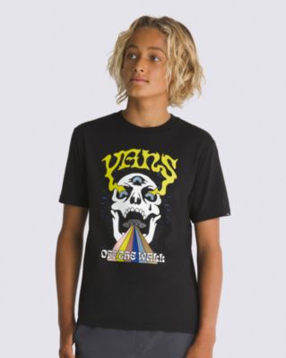 Vans Boys Skull T-shirt (8-14 Years) (black) Boys Black