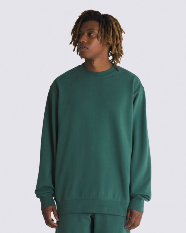 Original Standards Fleece Crew Sweatshirt in green.