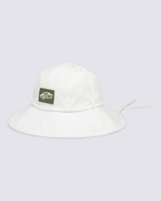 Vans Sunny Side Bucket Hat (marshmallow) Unisex White, Size S/m