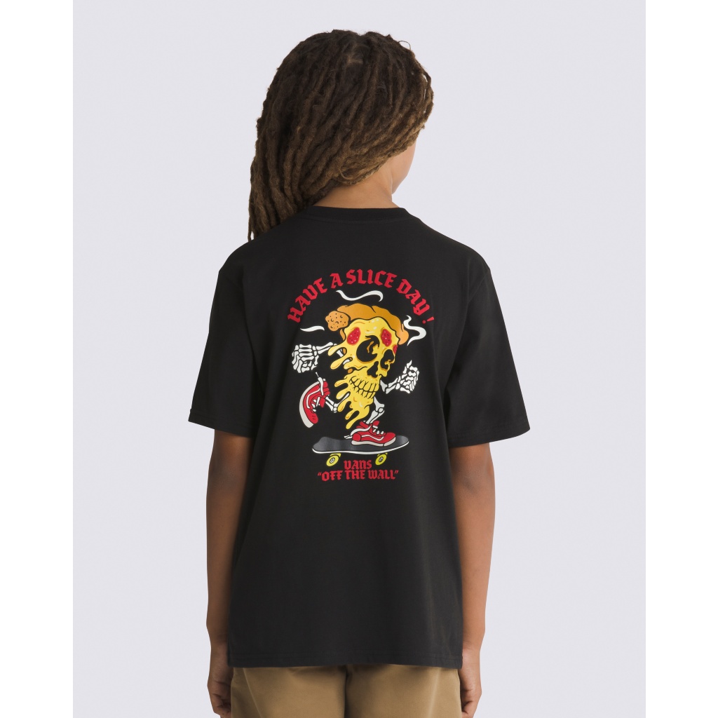 Kids Pizza Skull T-Shirt