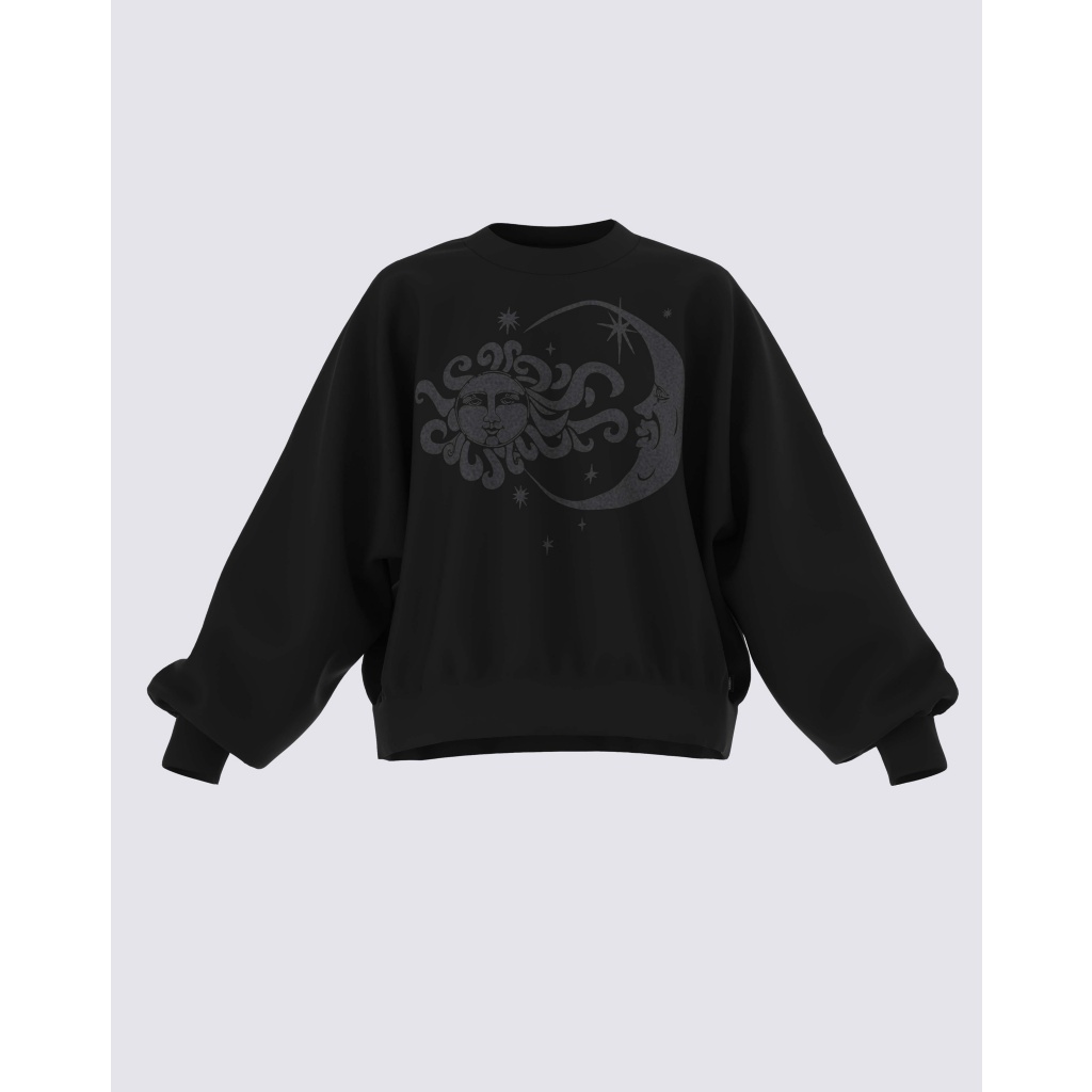Lunya Cozy Cotton Silk Pullover Sweater Plaid Grid Black Grey Size