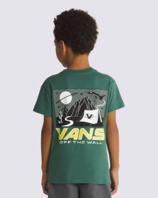 Vans | Toddler Vans Classic Kids Black/White T-Shirt | Sport-T-Shirts