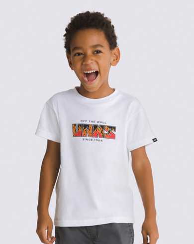 Little Kids Digi Flame T-Shirt