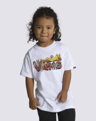 Vans Kids Critter Crew T-shirt(white)