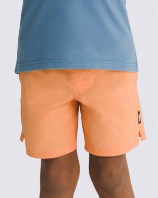 Vans Little Kids Primary Solid Elastic 12 & Apos;' Boardshorts(copper Tan)