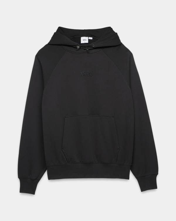 Premium Logo Hoodie in black.