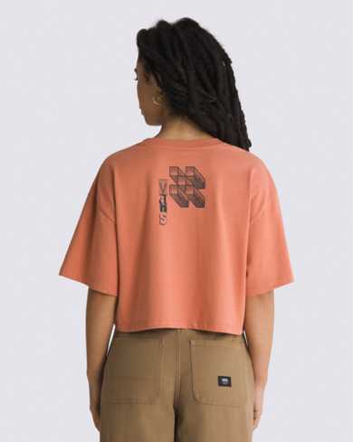 V-Line Relax Crop T-Shirt