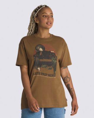 Day Trip Oversized T-Shirt(Sepia)