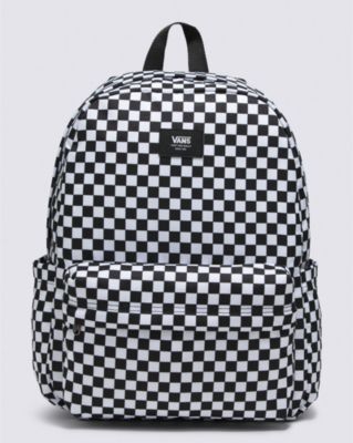 Vans Old Skool Check Backpack (black/white) Unisex Black