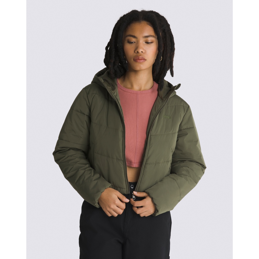Foundry MTE-1 Hooded Crop Jacket Puff