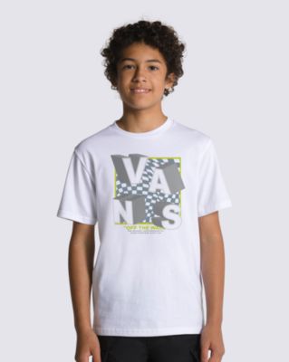 Vans Kids Skewed T-shirt(white)