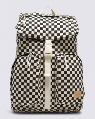 Vans Field Trippin Rucksack Backpack (black-white) Unisex White
