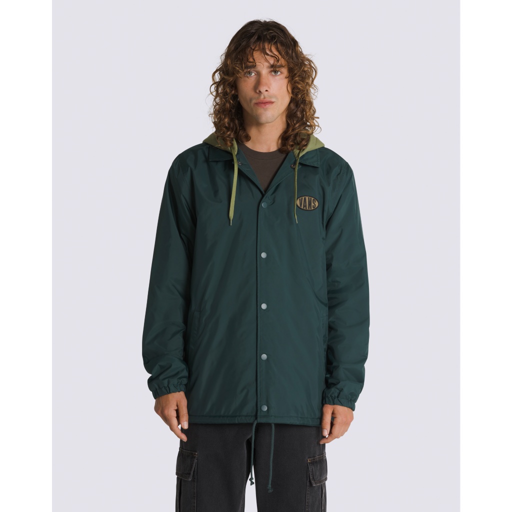 VANS Riley outlet Men’s Hooded Coaches Windbreaker Track Jacket