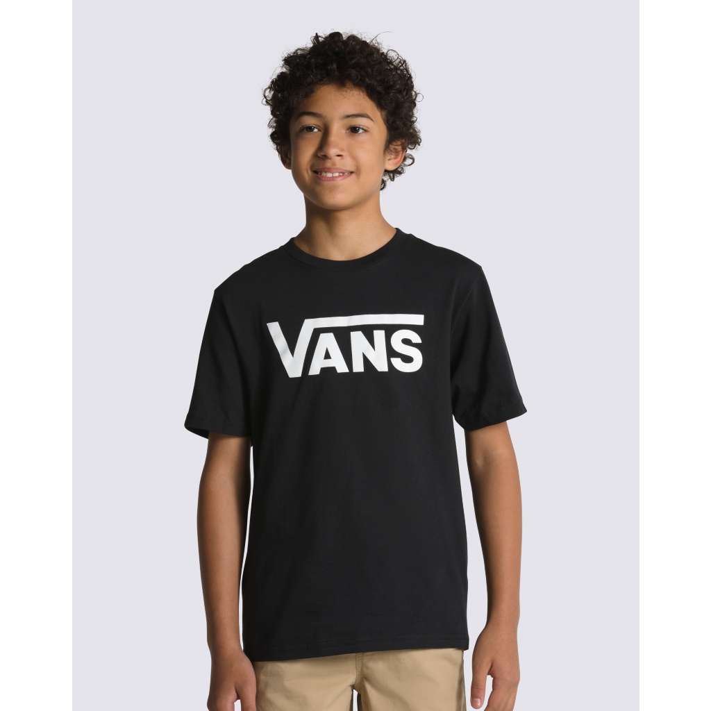Por favor Surtido Encogerse de hombros Vans | Kids Classic Black/White T-Shirt