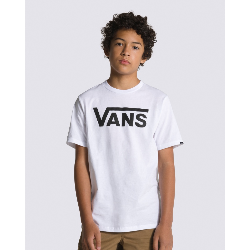 T-Shirt Vans Classic Kids | White/Black