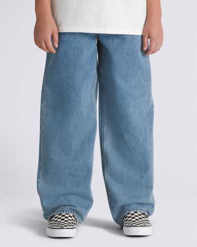 Kids Check-5 Baggy Denim Pants