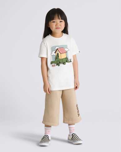 Little Kids Dino Home T-Shirt