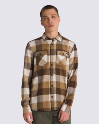 Vans Box Flannel Shirt Sycamore Black