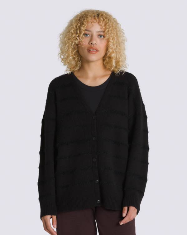 Holbrook Knit Cardigan Sweater in black.