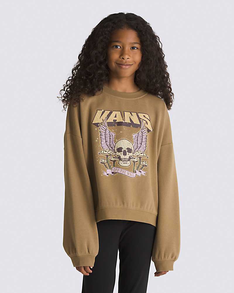 Kids Summer Tour Slouchy Crew Pullover