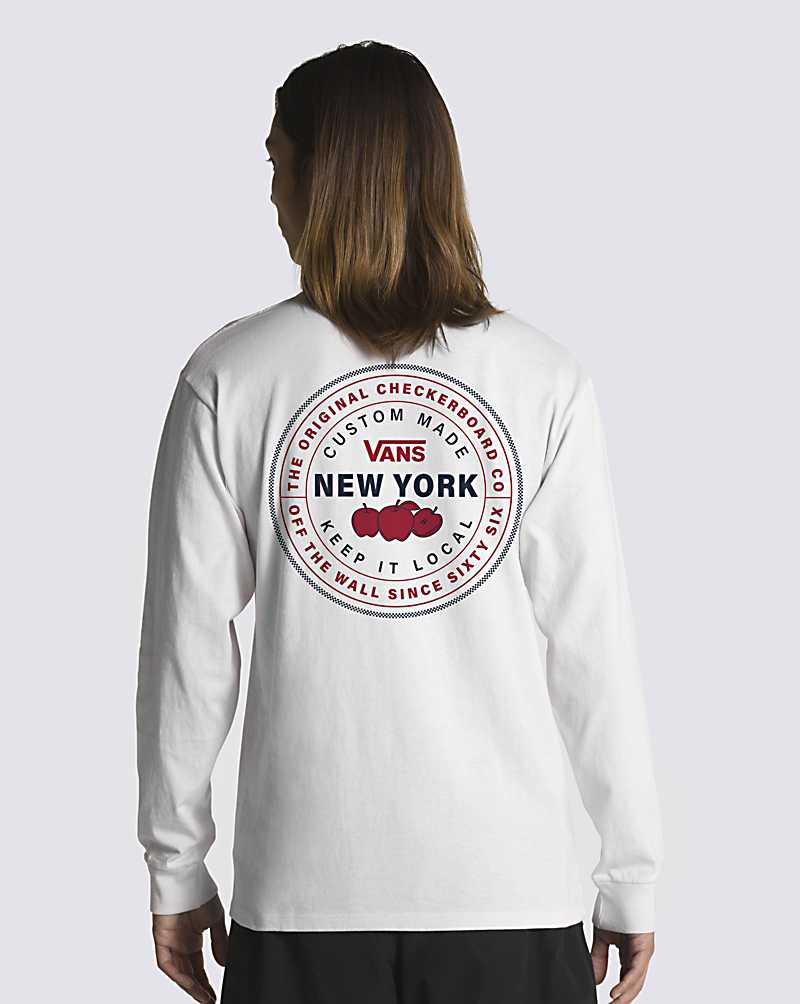 New York Market Long Sleeve T-Shirt