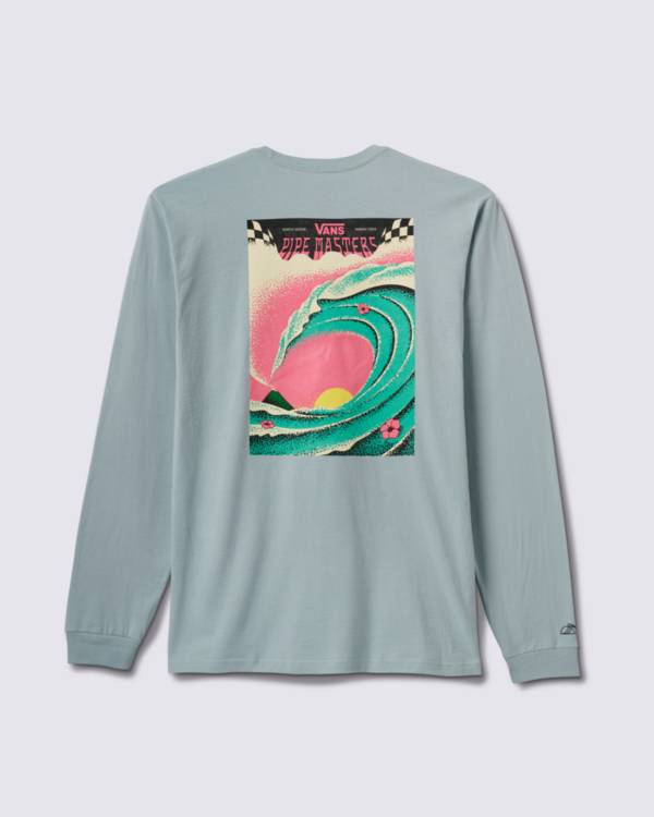 MTE Pipe Masters 2024 Poster Art Long Sleeve T-Shirt in grey.