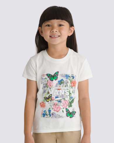 Little Kids Butter Floral Crew T-Shirt