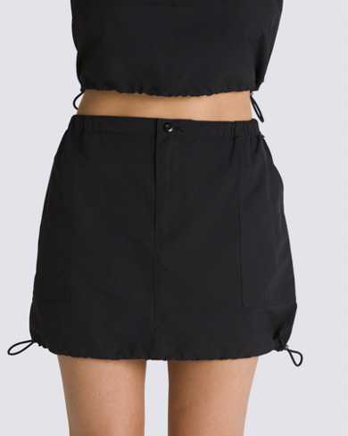 Riley Nylon Mini Skirt