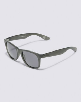 Vans Spicoli 4 Shades Sunglasses (black Frosted Translucent) Unisex 