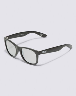 Spicoli Sunglasses(Matte Black/Silver Mirror)