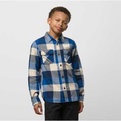 Kids Box Flannel Buttondown Shirt