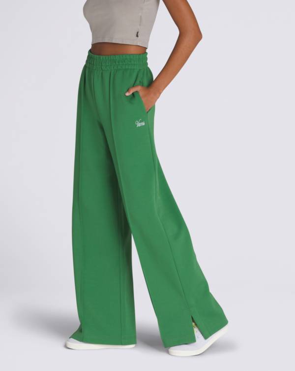 Relay Track Pants in green.